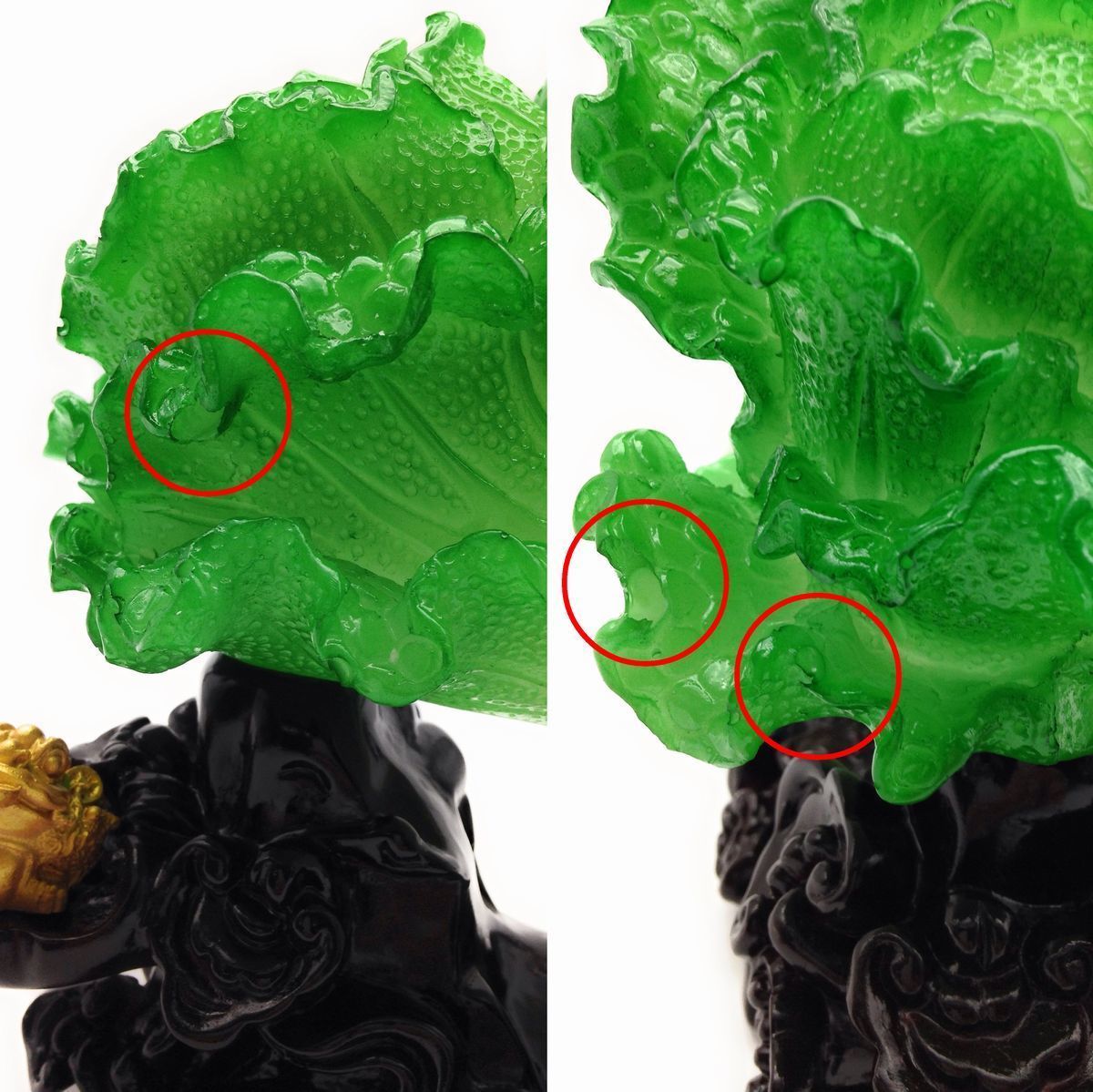 楽天市場】置物 翡翠風 美しい 白菜 聚宝来財 財運アップ : ZMSHOP