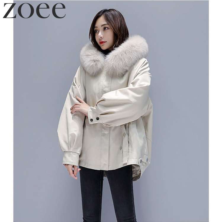 楽天市場】ショートモッズコート ラビットファーインナー付き