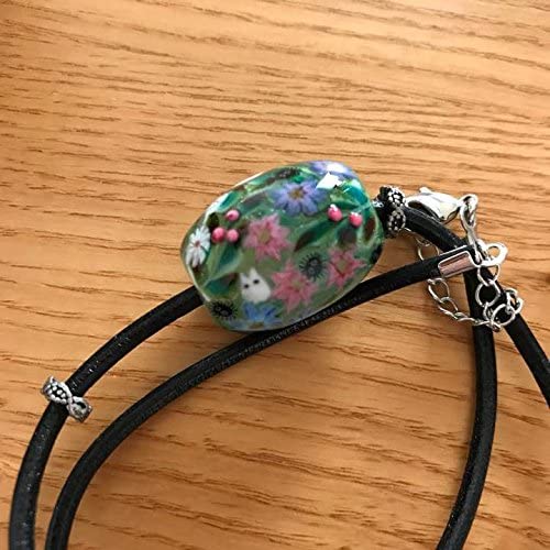 楽天市場】再利用 ジブリ美術館限定 トンボ玉ネックレス(横) となりの