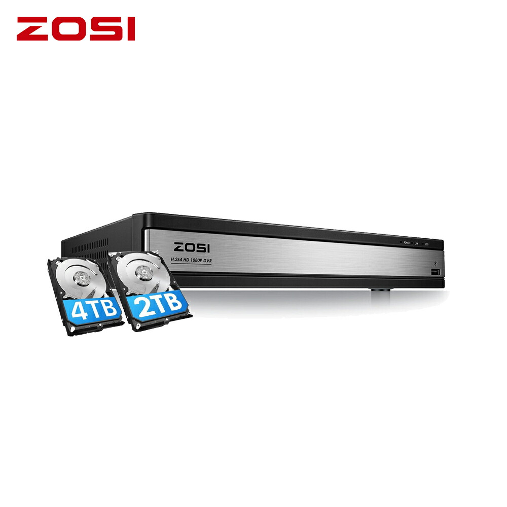 楽天市場】防犯カメラ レコーダー 16CH 1080p DVRレコーダー HDD0TB