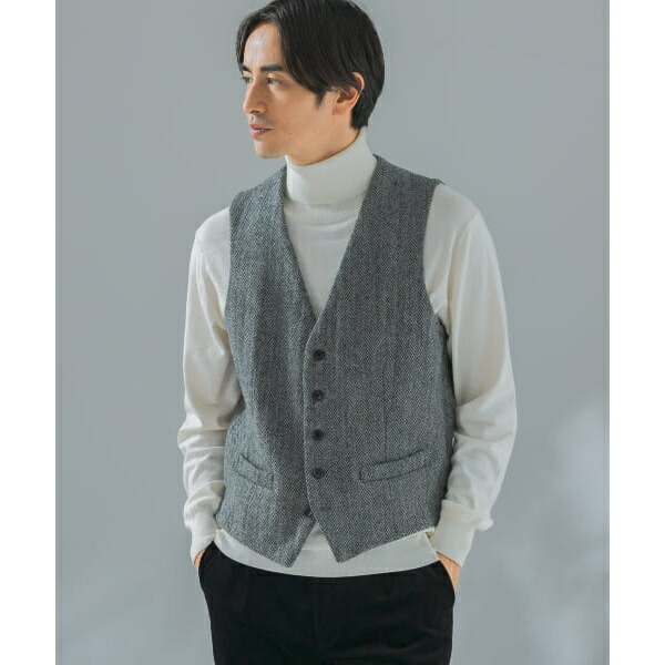 楽天市場】『XLサイズあり』ハリスツイードベスト／アーバンリサーチ