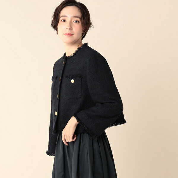 楽天市場】ツイードショートジャケット／ノーリーズ（NOLLEY'S