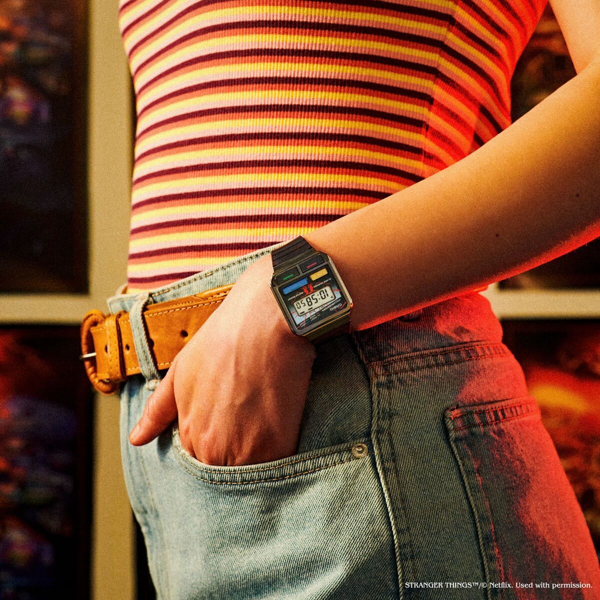 楽天市場】カシオ クラシック ストレンジャー・シングスコラボ【国内