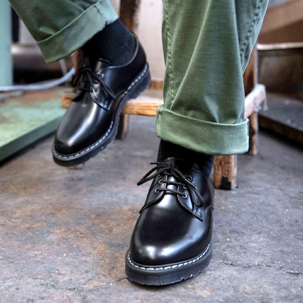 楽天市場】SOLOVAIR (ソロヴェアー) / プレーントゥシューズ 3EYE