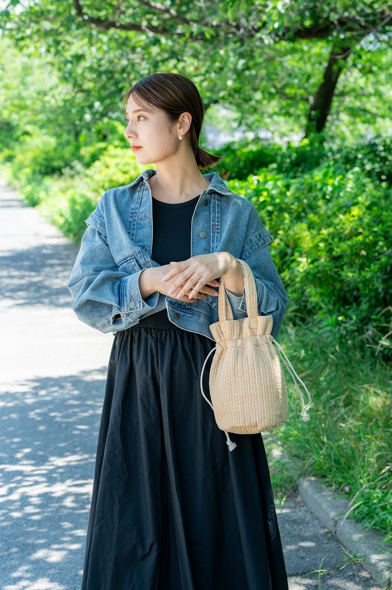 楽天市場】ヌビ巾着ショルダーバッグ／リネーム（Rename） : 丸井