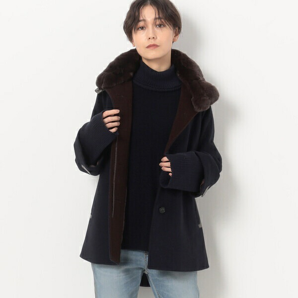 楽天市場】〔 TALLサイズ 〕 アンゴラウール Aラインショートコート