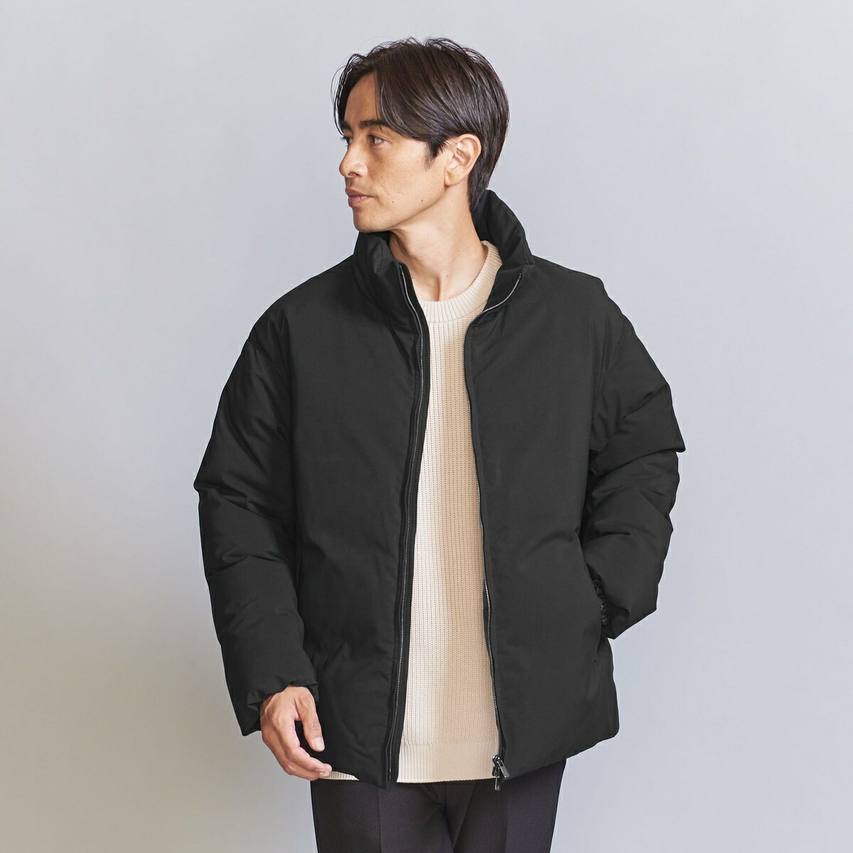 楽天市場】小松マテーレ スタンドカラー ダウンジャケット -700FP 撥水