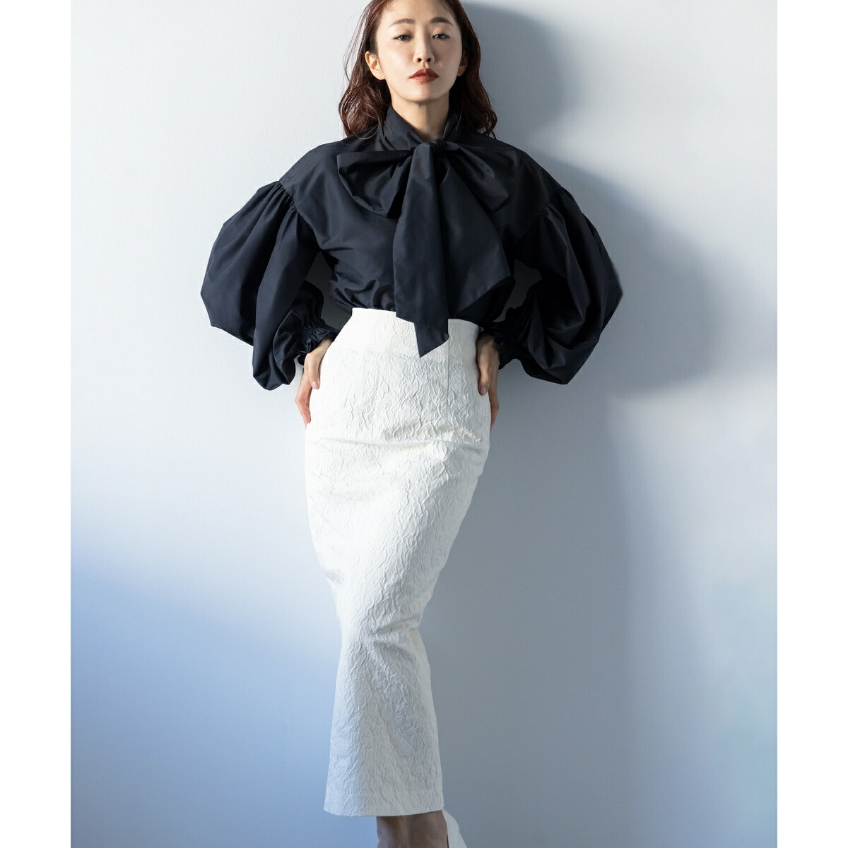 楽天市場】【高評価】【神崎恵さんコラボ】ボウタイブラウス／ロペ