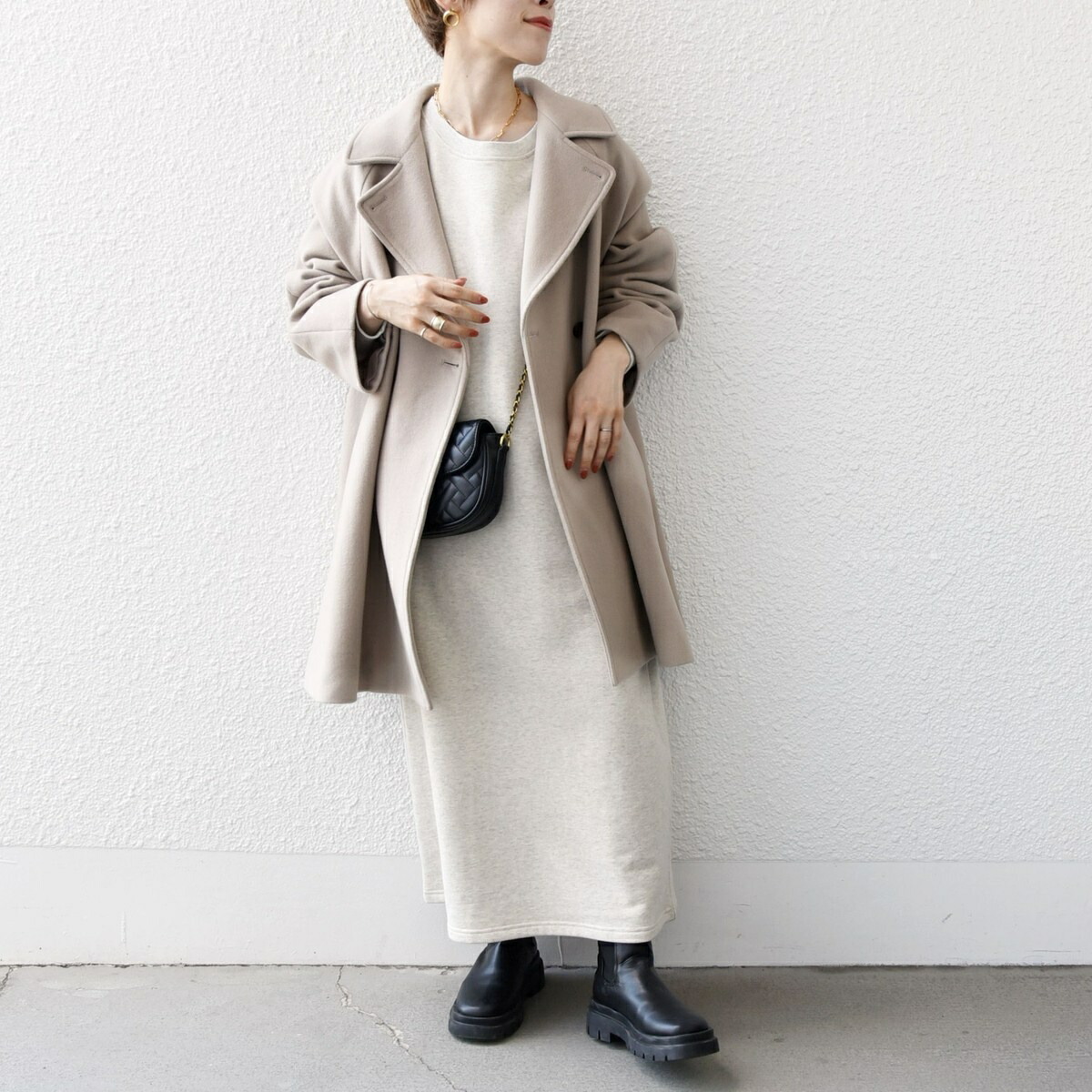 楽天市場】SHIPS any: PONTETORTO スタンド ＆ ダブル カラー コート 2