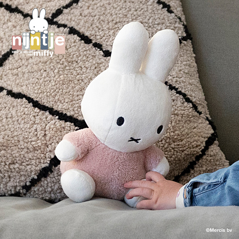楽天市場】【miffy ミッフィー】ぬいぐるみ/25cm/フラッフィー/ピンク