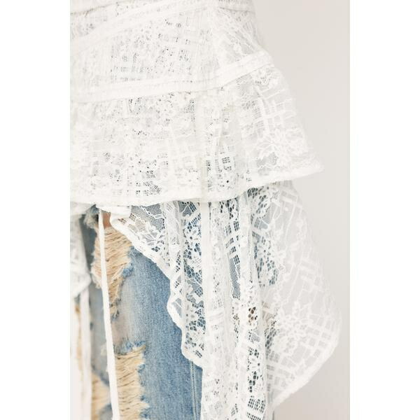 楽天市場】LACE UP ASYMMETRY SKIRT ベルト／スライ（SLY） : 丸井