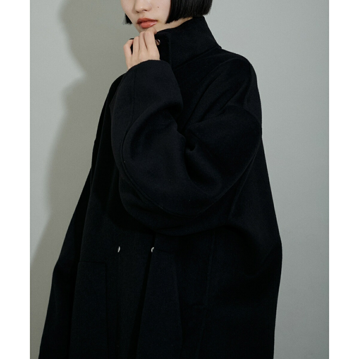 楽天市場】【WEB限定・サステナブル】スタンドカラーハーフリバー