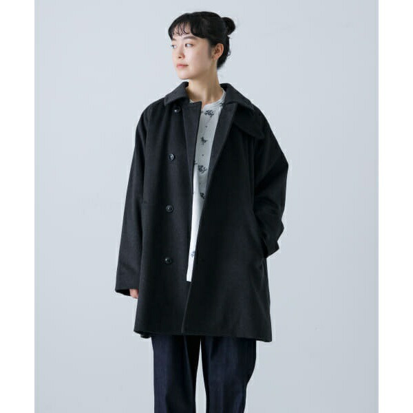 楽天市場】ウールシングルPコート／かぐれ（kagure） : 丸井（マルイ