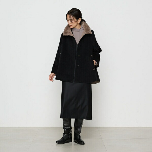 楽天市場】アンゴラウール Aラインショートコート／K.T キヨコ タカセ