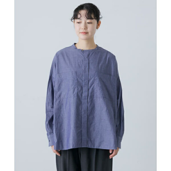楽天市場】コットンダブルポケットワイドシャツ／かぐれ（kagure