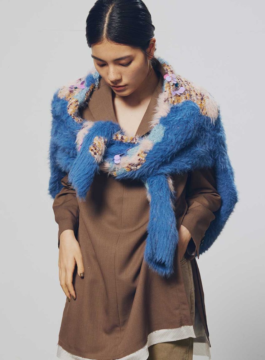 楽天市場】花柄ビジューシャギーカーディガン／コエル（COEL） : 丸井