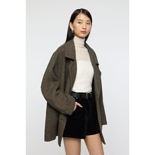 楽天市場】DOUBLE BREASTED MID コート／マウジー（MOUSSY） : 丸井