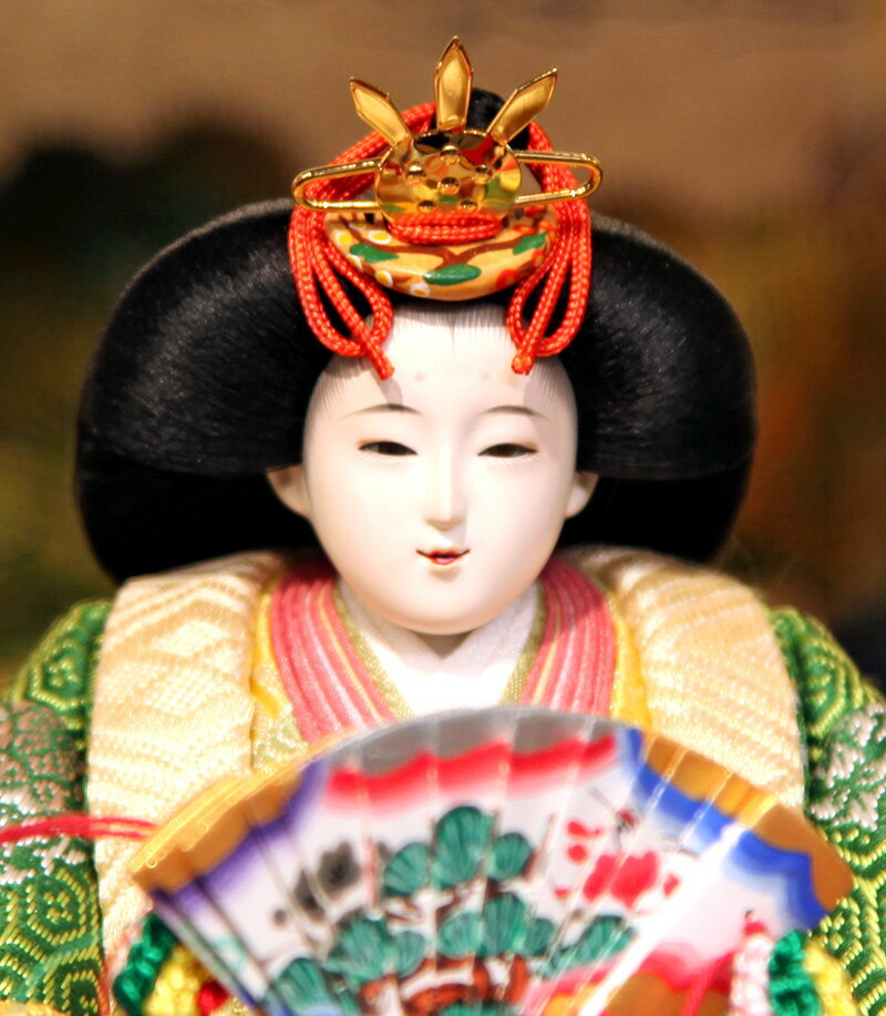 楽天市場】雛人形 久月 コンパクト ひな人形 雛 収納飾り 親王飾り 久