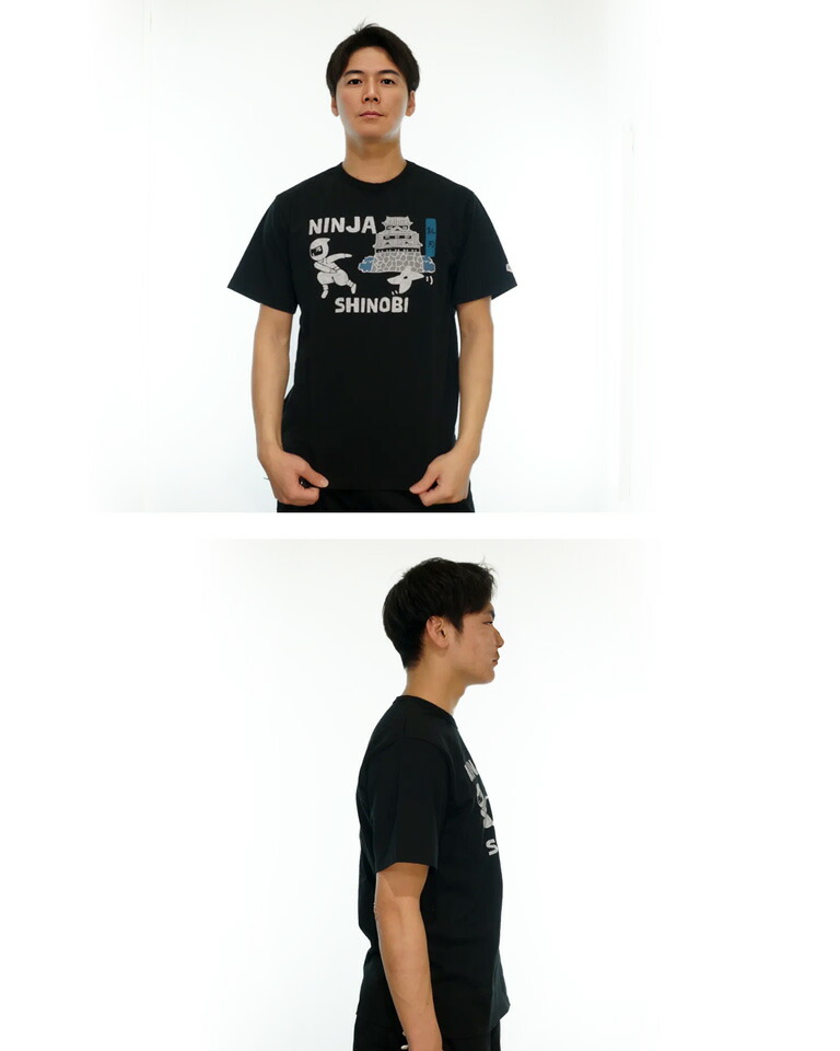 楽天市場】ランバー 忍者 プリント 半袖Tシャツ ユニセックス 新作2025