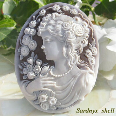 楽天市場】カメオ ルース最高級シェルカメオMaestro Aniello Pernice作