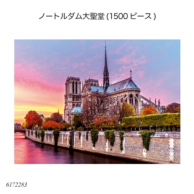 楽天市場】ノートルダム大聖堂 ジグソーパズルの通販