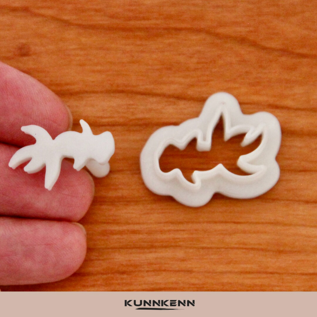 楽天市場】KUNNKENN 和菓子道具金魚 生抜き 抜き型・押し型セット