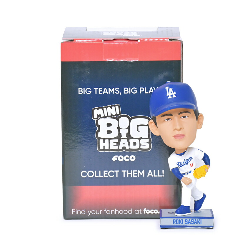 楽天市場】【セール】【世界2025個限定】佐々木朗希 ボブルヘッド 2025