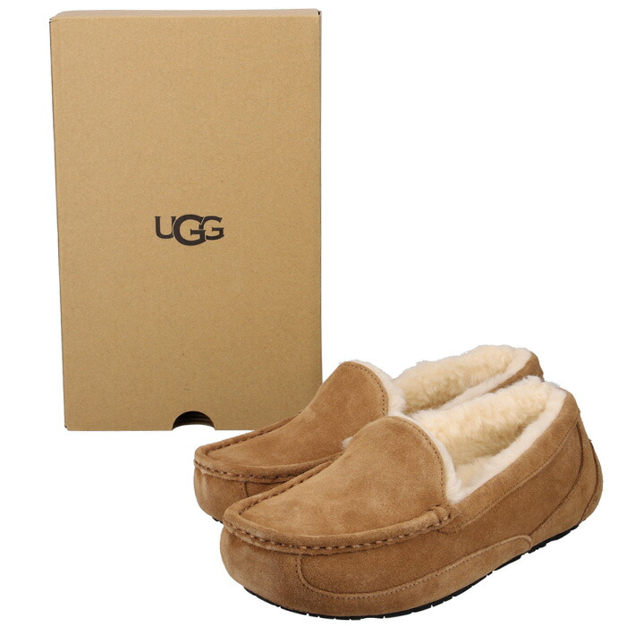 楽天市場】UGG モカシン レディース アグ ムートン アスコット 海外