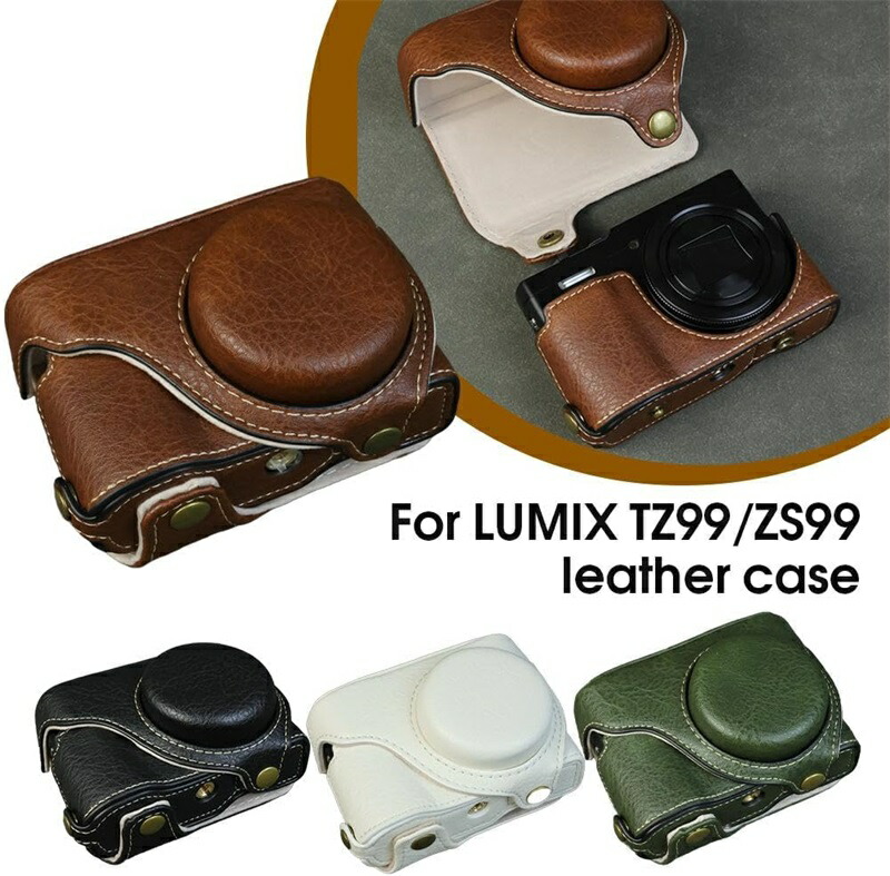 楽天市場】ケース Lumix DC-TZ99/ZS99デジタルカメラ用 PUレザー保護