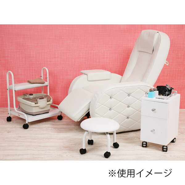 楽天市場】フットカート フットケア フットバス ワゴン キャスター付き