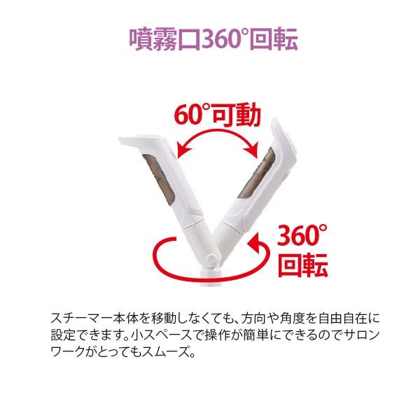 楽天市場】フェイシャルスチーマー エステスチーマー エトゥベラ FS300