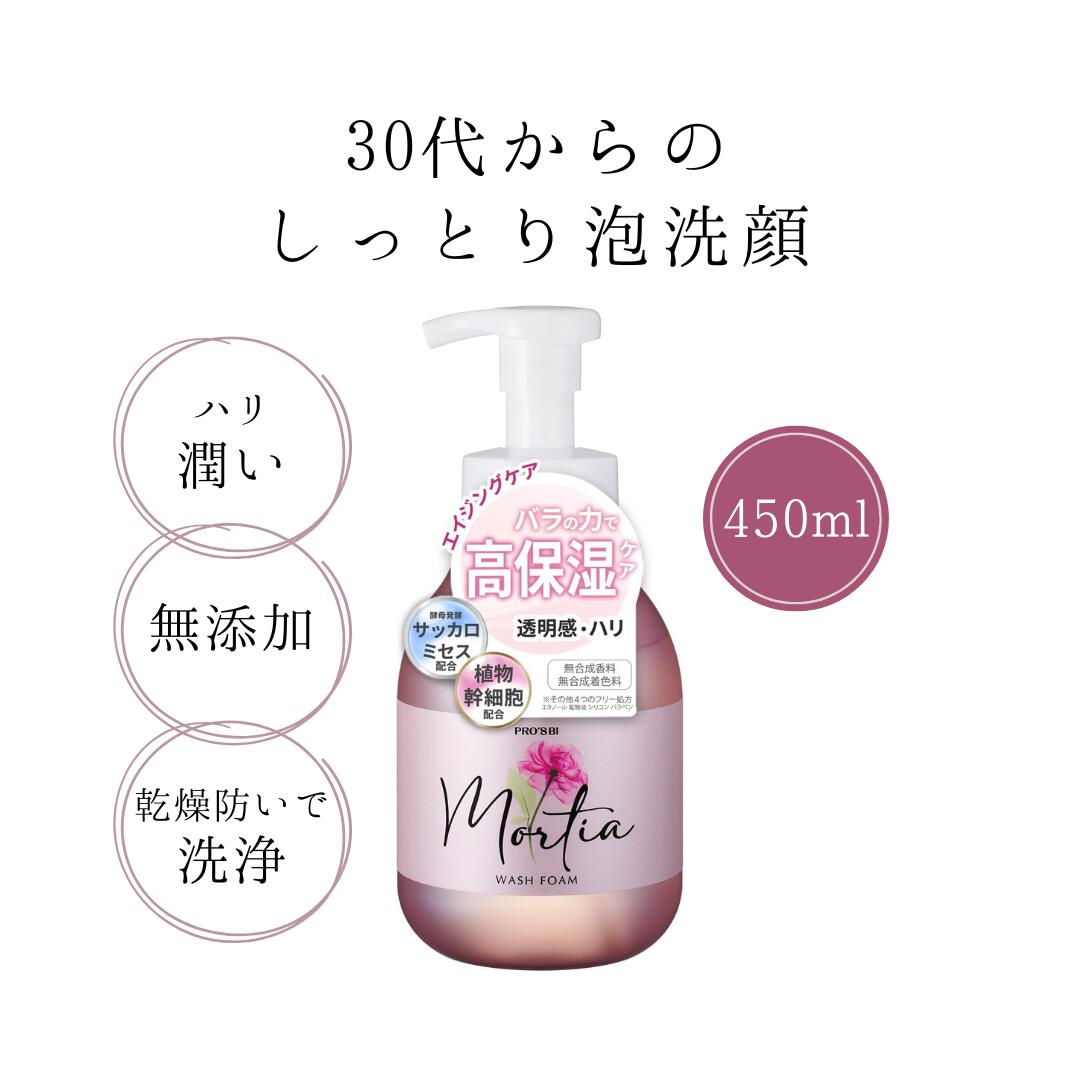 楽天市場】洗顔料 洗顔フォーム 450mL 泡洗顔 プロズビ モルティア