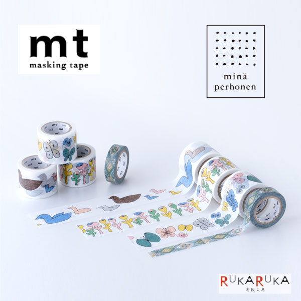 楽天市場】マスキングテープ / マステ mina perhonen カモ井加工紙 129