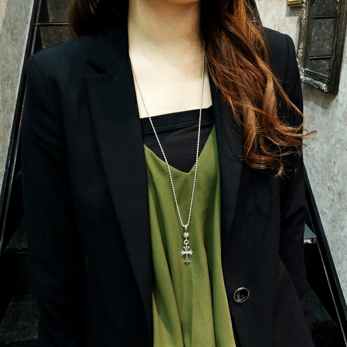 楽天市場】【CHROME HEARTS クロムハーツ】1 Ball Tiny CH Cross Charm