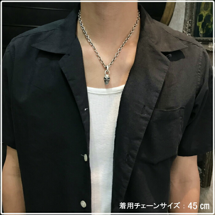 楽天市場】【Gaboratory ガボラトリー】Single skull pendant シングル