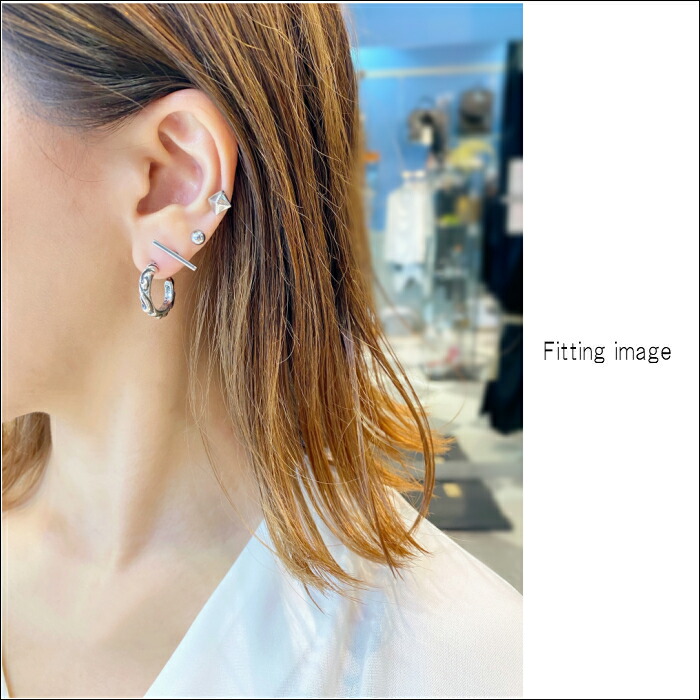 楽天市場】【CHROME HEARTS クロムハーツ】Scroll Band Hoop Earring