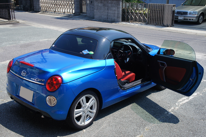 ダイハツ コペンCero | 初めてのブルーメタリック – 津ミルクネットBLOG