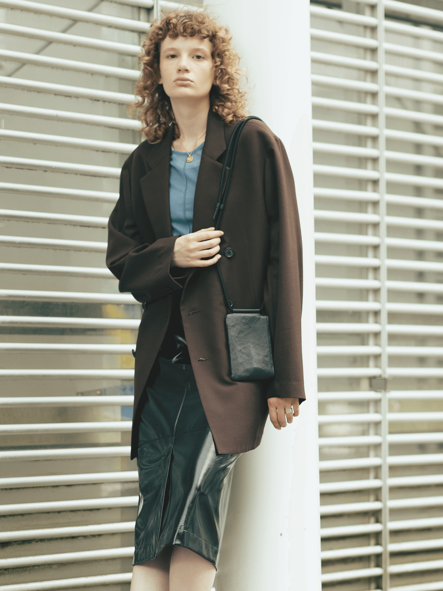 WEB予約販売】LEATHER PHONE CROSSBODY 014 – ショルダーバッグ – 土屋