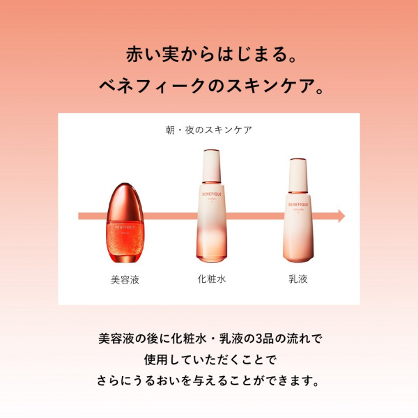 ベネフィーク】めぐりをよくする化粧水と乳液がリニューアル＆新ライン