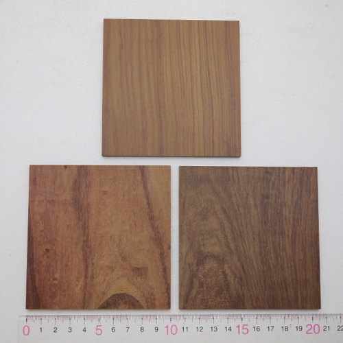 シタン 紫檀 ローズウッド 木のタイル 正方形 木象嵌 5×50×50mm 5×75