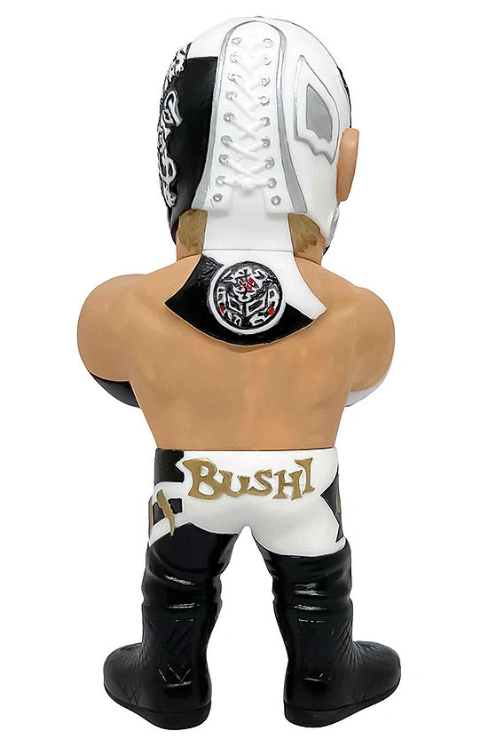 16dソフビコレクション026 新日本プロレス BUSHI (白黒コスチューム