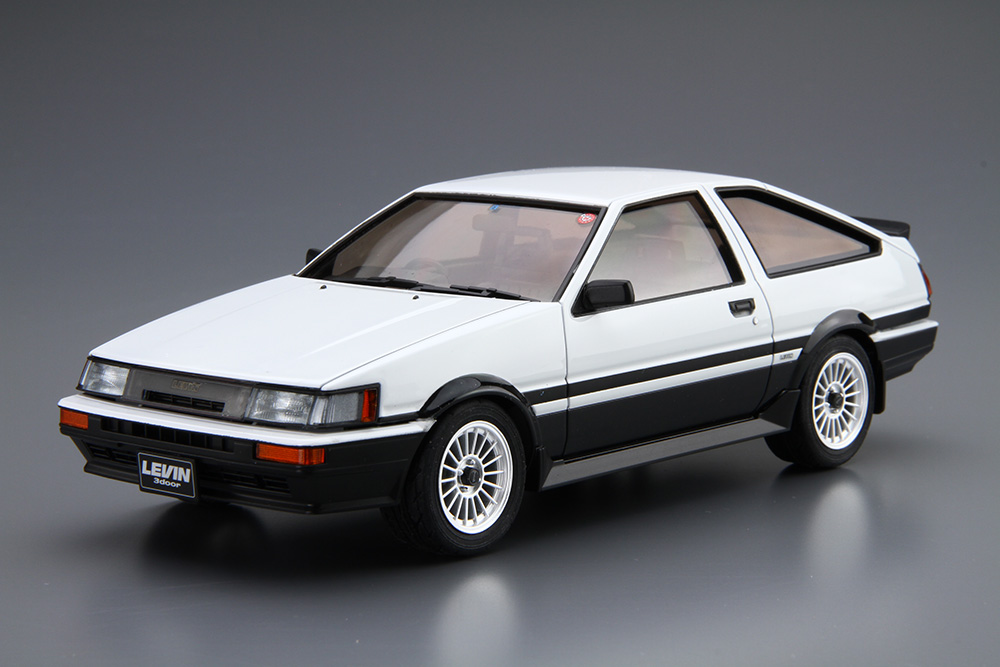 1/24 トヨタ AE86 カローラレビンGT-APEX '85【ザ☆モデルカー No.17