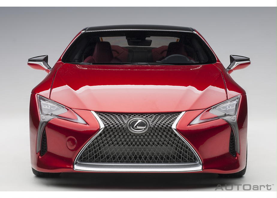 78873 1/18 レクサス LC500 （メタリック・レッド ※インテリアカラー