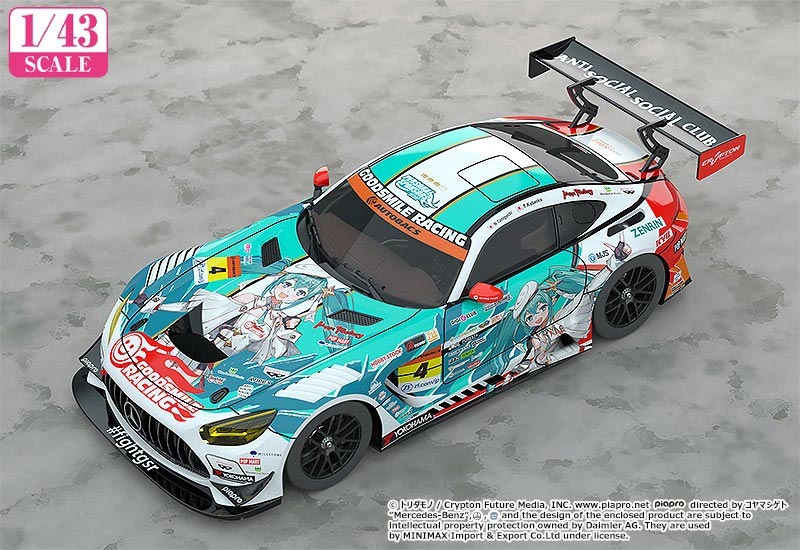 初音ミク GTプロジェクト「1/18 グッドスマイル 初音ミク AMG 2023