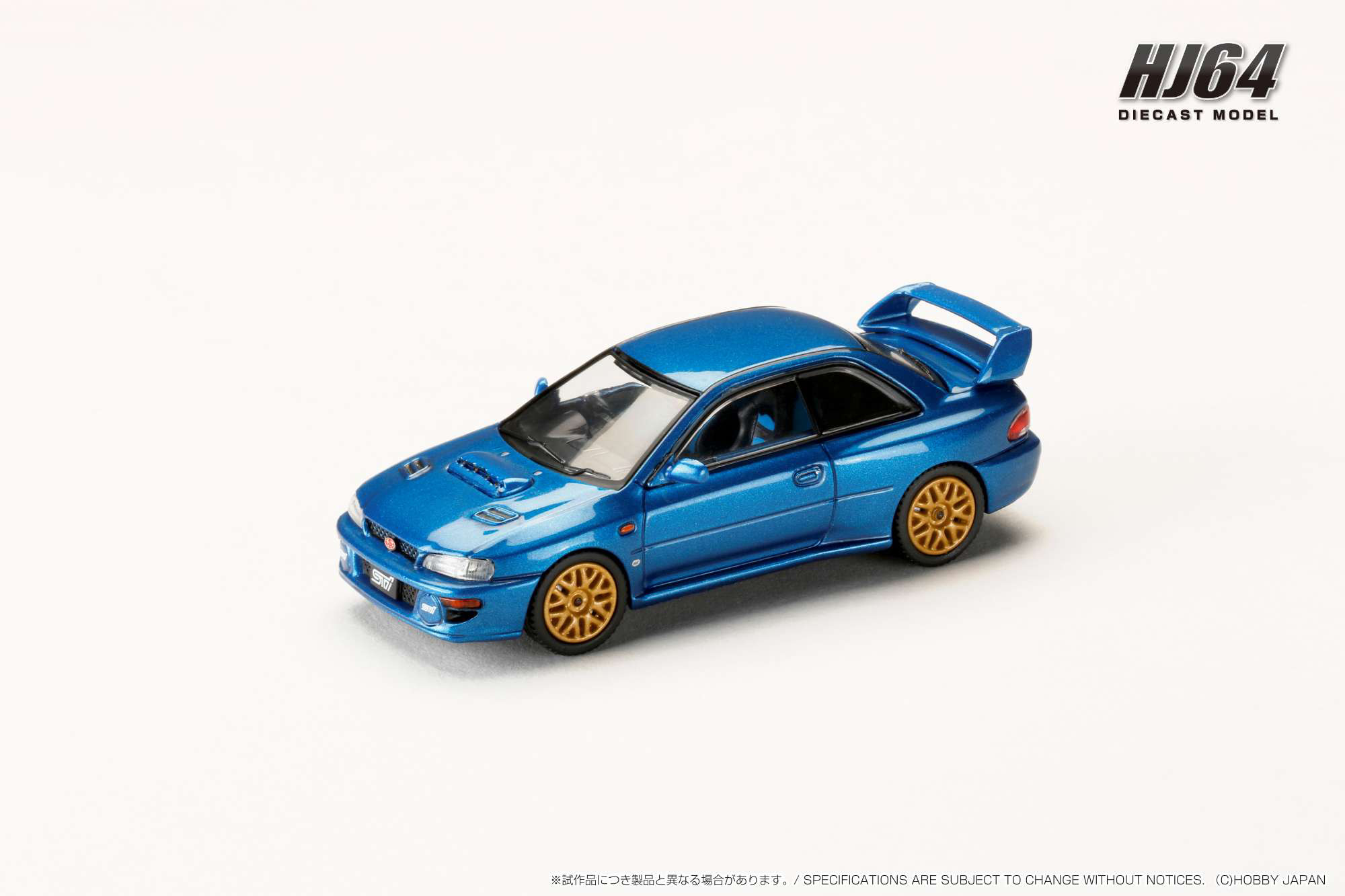 1/64 スバル インプレッサ 22B STi Version (GC8) Rally Base Car