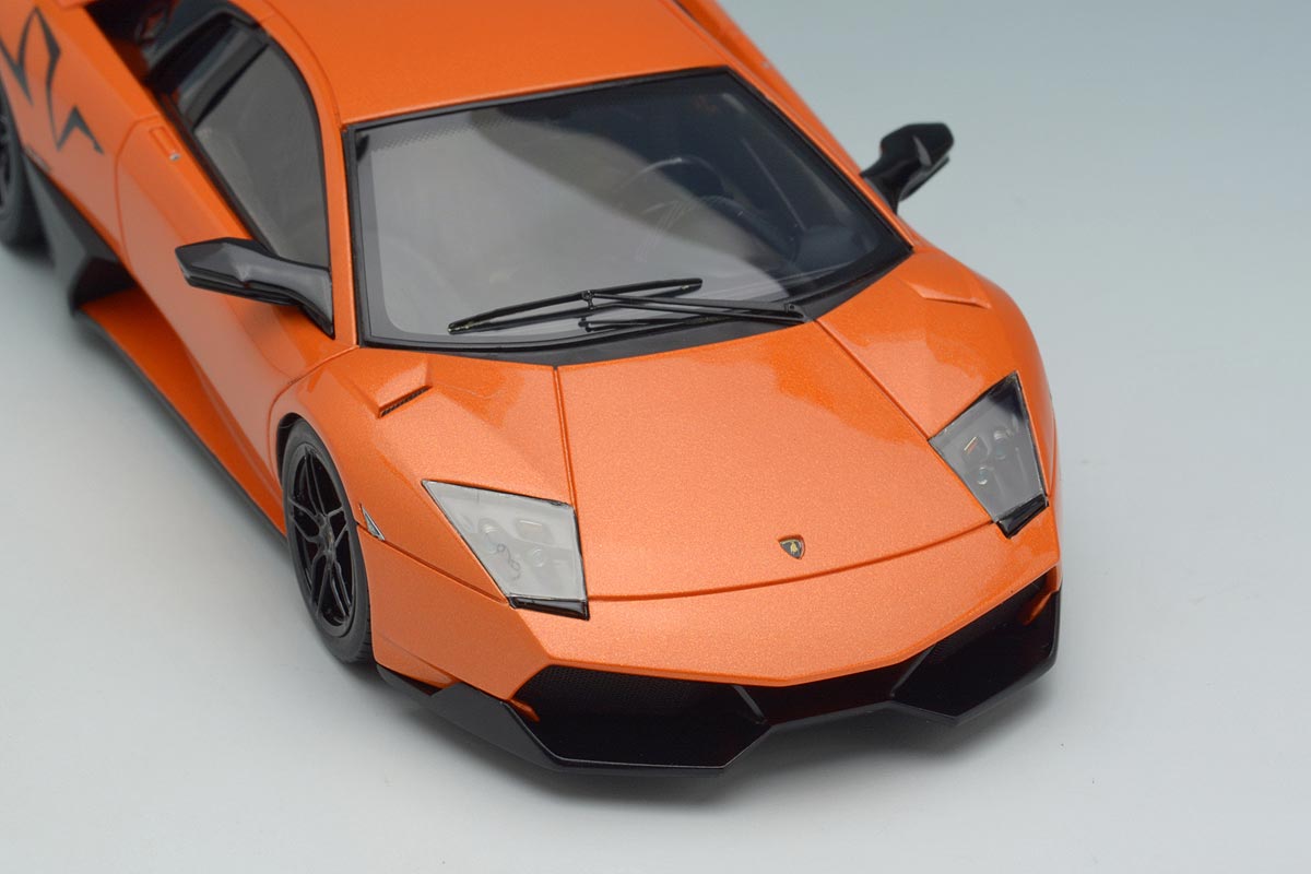 ランボルギーニ ムルシエラゴ LP670-4 SV 2009 パールオレンジ【EM336B