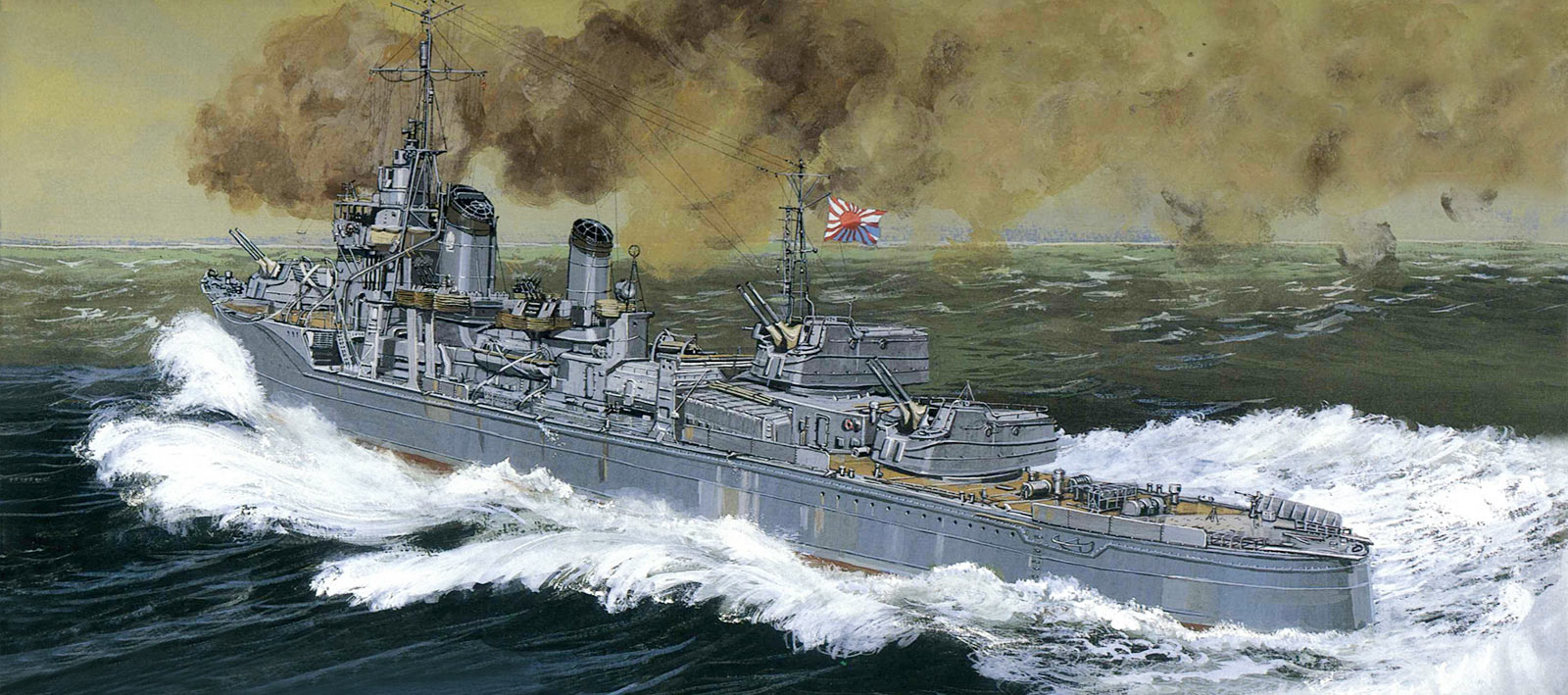 1/350 アメリカ海軍 ミサイル駆逐艦 U.S.S. キッド DDG-993【DR1014