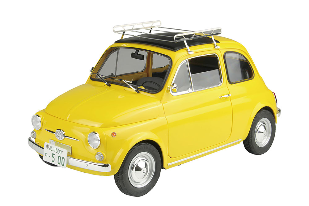 1/12 フィアット500F 1968 ルーフキャリア付属【PIT006:4545782111644