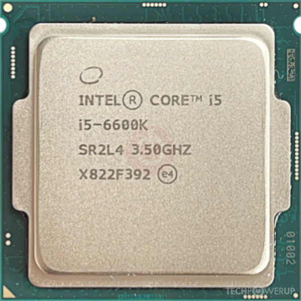 Intel Core i5-6600K Specs | TechPowerUp CPU Database