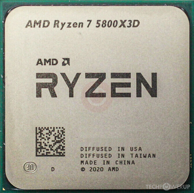AMD Ryzen 7 5800X3D Specs | TechPowerUp CPU Database